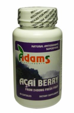 Acai Berry 600Mg 60Cps Adams Vision