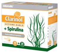 Produse naturiste WALMARK ROMANIA SRL - Dieta cu CLARINOL 30tb + SPIRULINA 30tb WALMARK