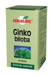 Produse naturiste WALMARK ROMANIA SRL - GINKGO BILOBA 30cps WALMARK