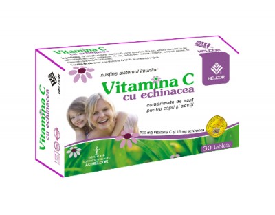 Produse naturiste AC HELCOR PHARMA - Vitamina C+Echinacea 30Tb Ac Helcor