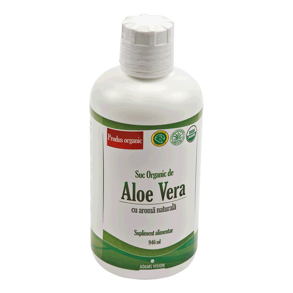 Produse naturiste ADAMS VISION - Protejati-va impotriva infectiilor si alergiilor cu Suc de Aloe Vera 946Ml Adams Vision