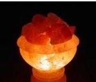LAMPA ELECTRICA DIN CRISTALE DE SARE MINGE DE FOC MONTE - Produse naturiste